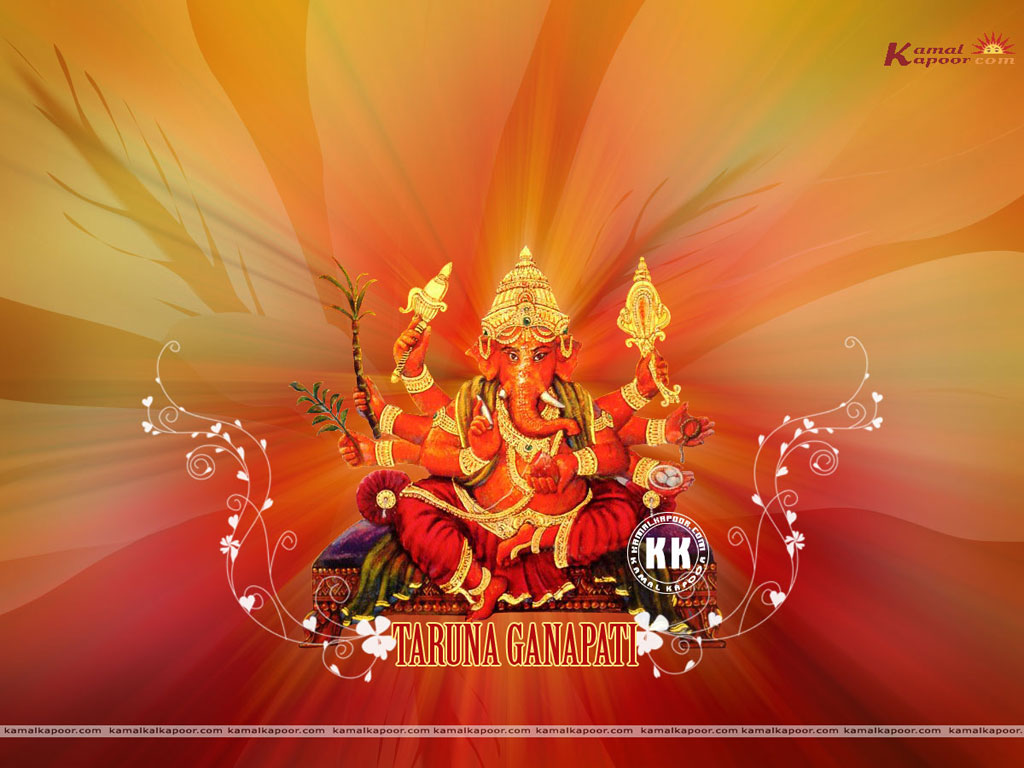 Forms of Ganesha Wallpaper